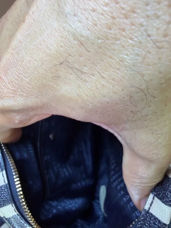 kate spade Black and Cream Striped Dome Satchel - Picture 6 of 10